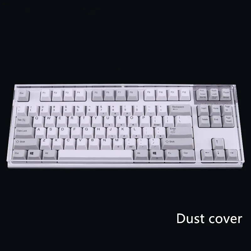 Waterproof Dustproof Acrylic Transparent Keyboard Cover For Realforce