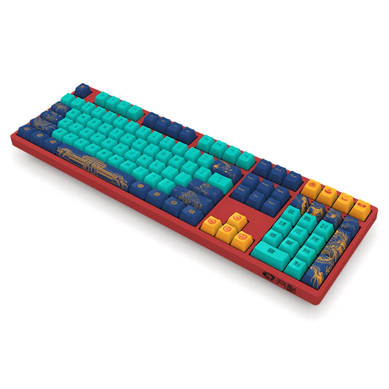 Akko 3108 Пекин V2 Механическая игровая клавиатура 108 ключ 85% PBT Keycap тип-c проводной Вишневый MX Переключатель Akko World Tour-Пекин
