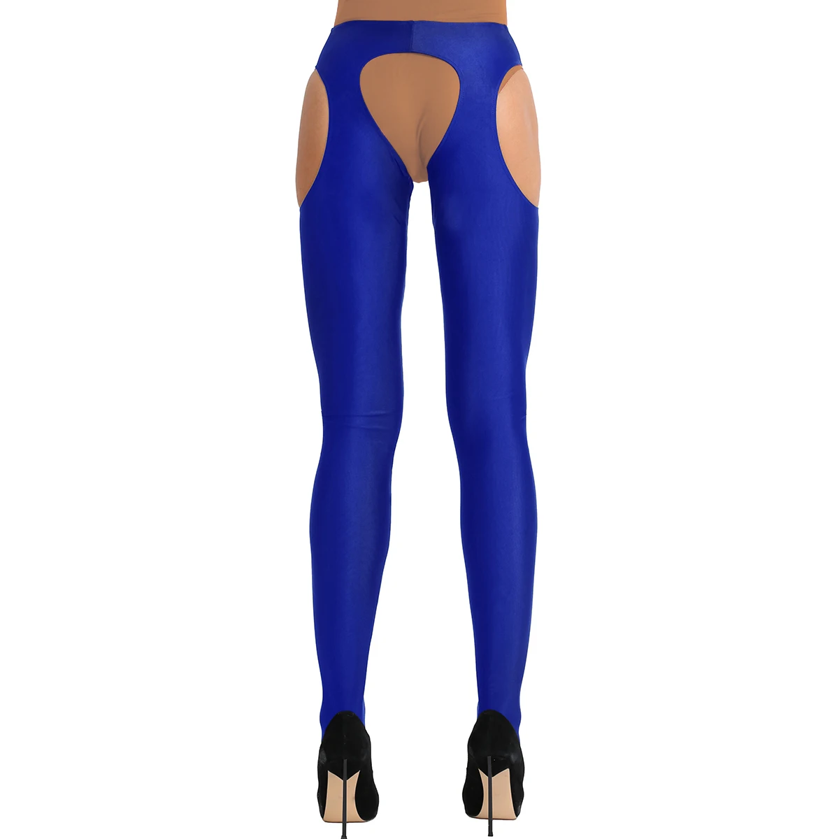 Women Tights Long Stockings Lingerie Sexy Hollow Out Open Crotch Pantyhose Erotic Leggings Nightwear Hot Pole Dance Bodystocking Women Leggings