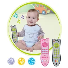 Детское музыкальное моделирование тв мобильный телефон пульт дистанционного управления электрическое обучение чисел