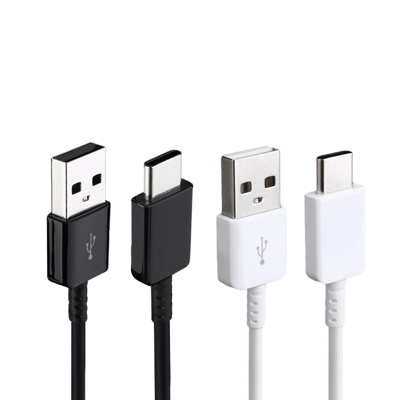 Type-C Cable Only Зарядное устройство Samsung для машины двойной USB адаптивный быстрый адаптер Micro usb type C кабель для Galaxy s10 s9 s8 Plus S10+ Note 10 plus 10+ 8 9 5 - Тип штекера: Type-C Cable Only