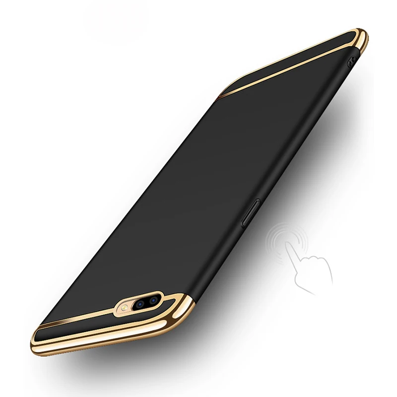 Роскошный чехол с покрытием для OPPO A5 A7, чехол для телефона с защитой от царапин, практичный, однотонный, анти-осенний, ультратонкий, грязеотталкивающий