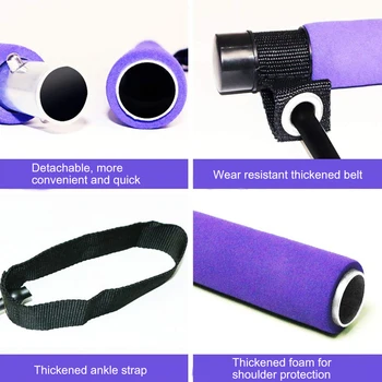 

Portable Pilates Bar Stick with Resistance Band for Gym Home Fitness Sports for Yoga Stretch Sculpt Twisting Sit-Up