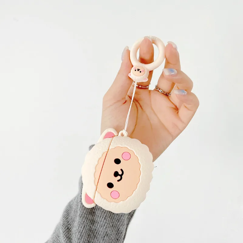 3D Cute Cartoon lamb Earphone Case For Airpods 1 2 Soft Silicone Wireless  Bluetooth Headphone Cover For Airpods Pro Cases Funda - AliExpress Consumer  Electronics