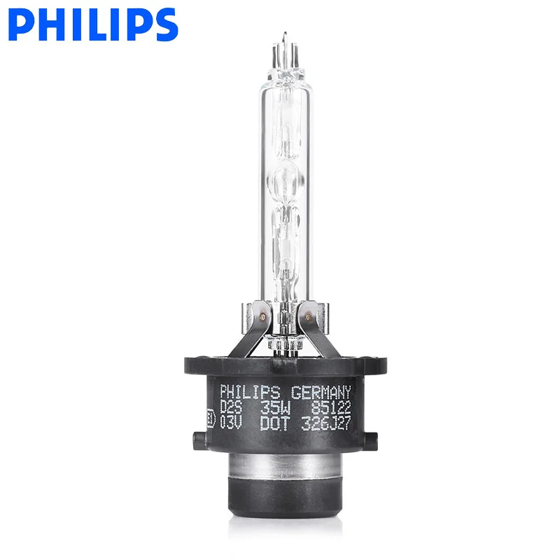 Philips D2S HID 85122C1 35 Вт ксеноновая стандартная головная лампа 4200 к яркий белый светильник Авто Оригинальная лампа ECE одобрить Аутентичный, 1X
