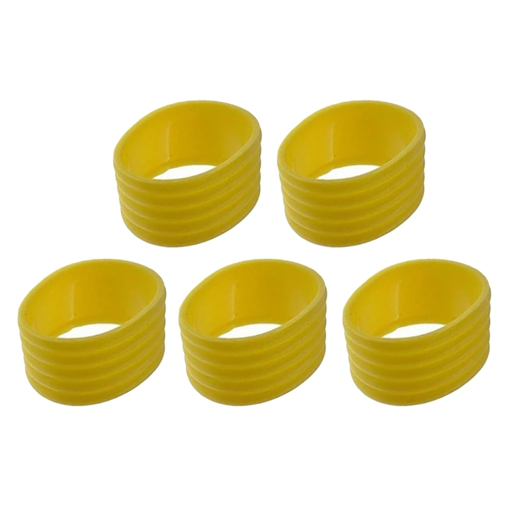 Tennis Overgrip Racket Grip Sticky Overgrip Racket Grip Tape Racket Overgrip Tennis Racket Tape Anti Slip Grip Strap 5 Packs Tennis Racquet Grip Ring Sweat Absorbing Badminton Grip Band
