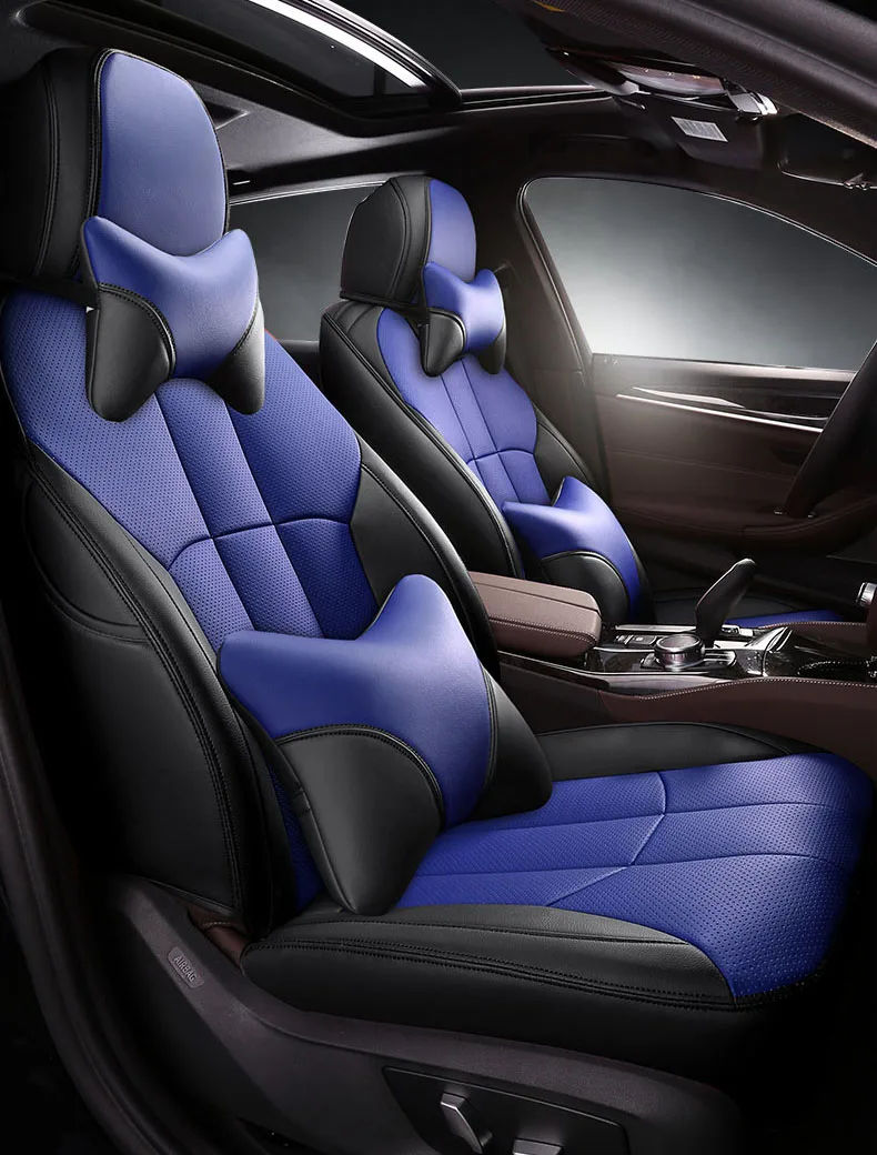 Чехлы для сидений автомобиля на заказ кожаные Ford Edge Escape Focus Mondeo Kuga S MAX Ranger mustang Transit