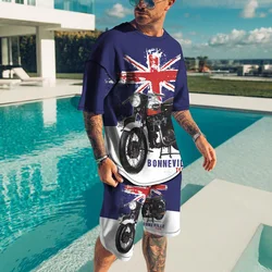 T shirt décontracté à col rond pour homme, vêtement de sport de haute qualité, nouvelle collection été 