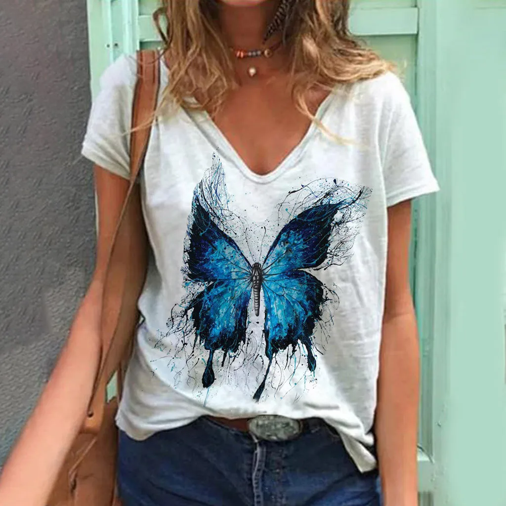 

Women Graphic Tees Summer Tops Loose Animal Soft Causal Short Sleeve T-shirt Funny T Shirts Camisa Mujer New product x'x'x