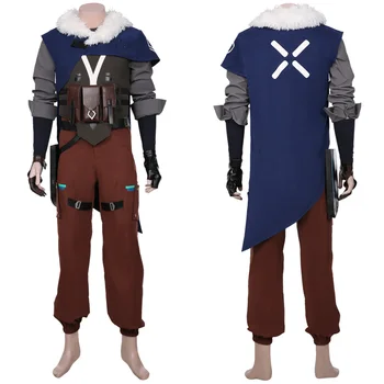

Valorant Sova Cosplay Costume Adult Men Cloak Full Set Military Equipment Outfit Halloween Carnival Costume Custom Made
