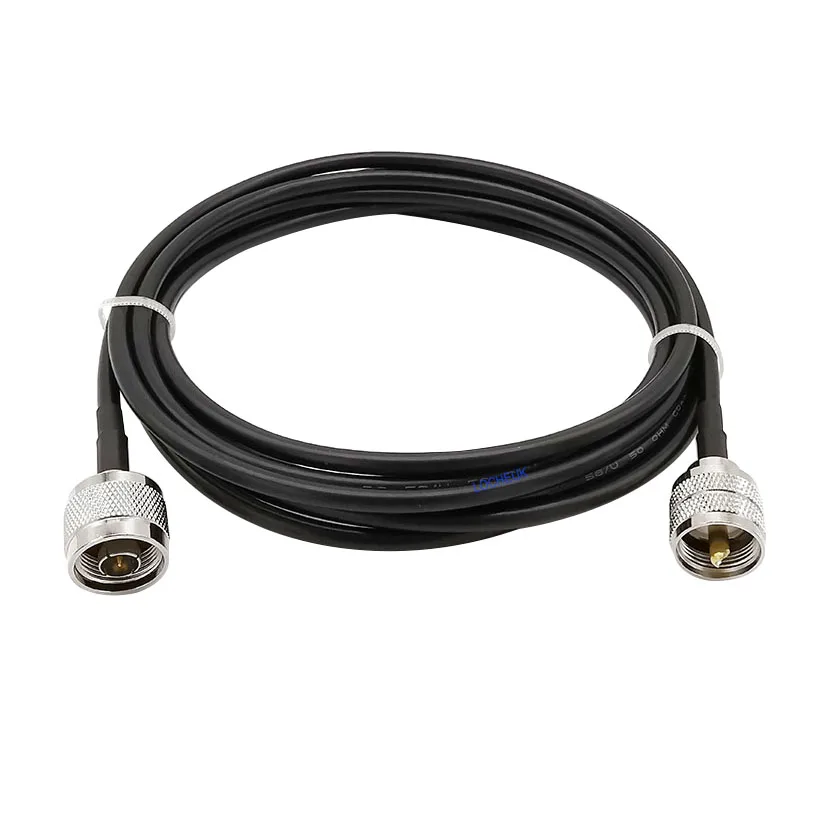 N Male Plug to UHF PL-259 Connector RF Coaxial Cable Low-loss RG58 Antenna Extension Wireless | Обустройство дома