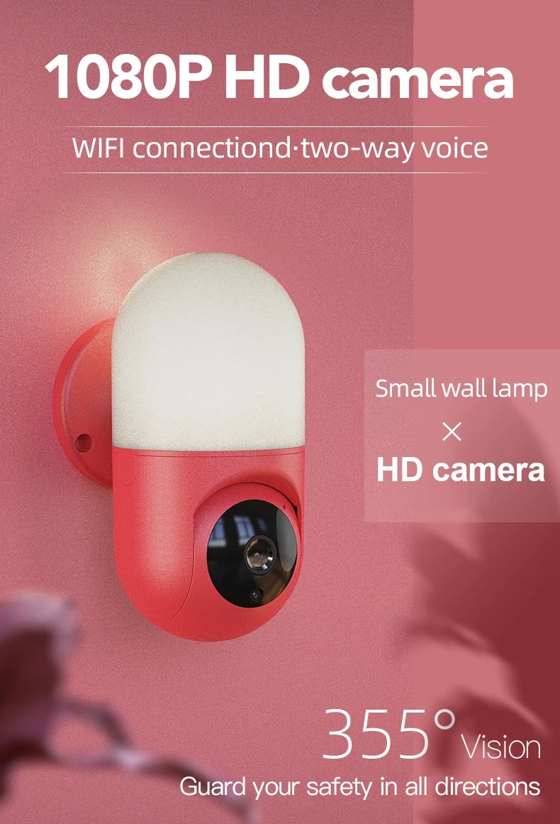 1 Wall light camera