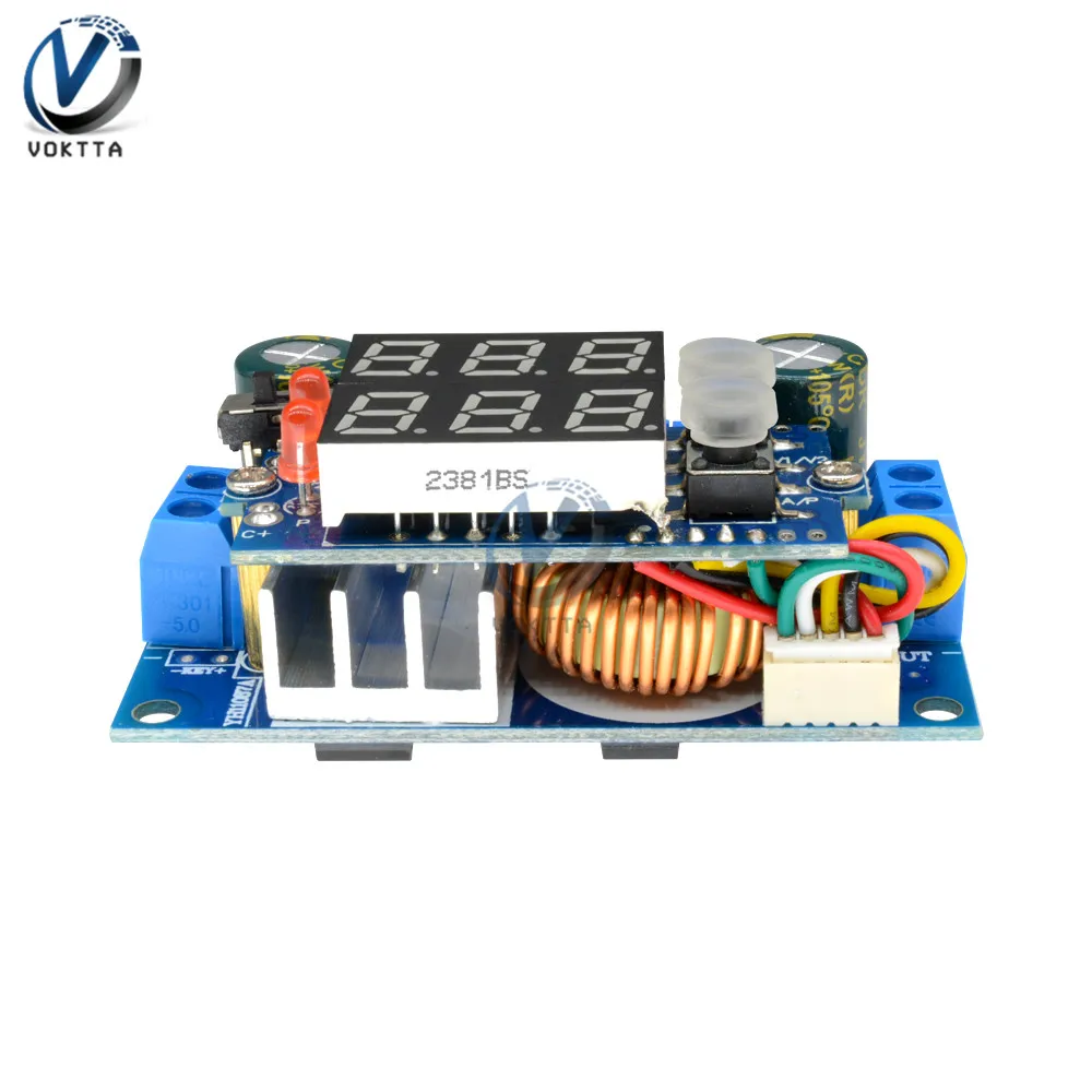 MPPT 5A DC-DC Step Down Power Converter Module Voltage Regulator Power Transformer LED Digital CC/CV Battery Charging