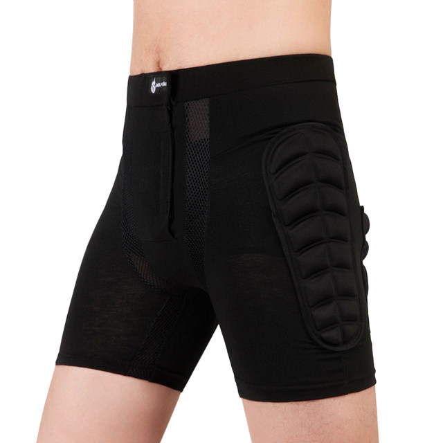 Unisex Protective Hip Pants 3D Padded Hip Protective Shorts Snowboarding 