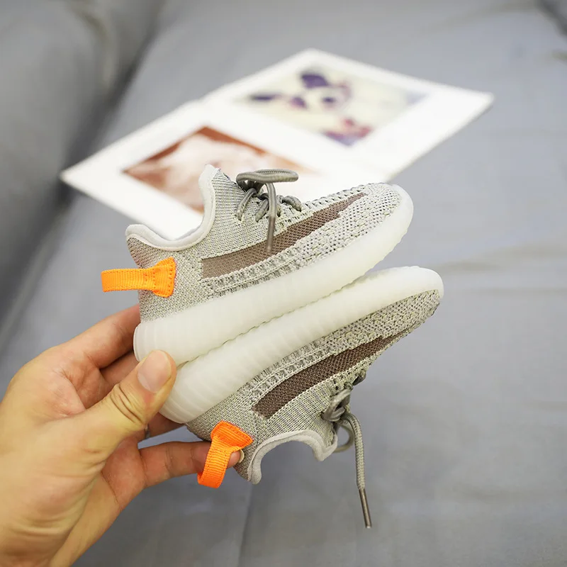 

2019 Summer And Autumn New Style Children Fly Woven Anti-BOY'S Slip Athletic Shoes Infant Soft-Sole Punched Sheet Shoes Girls Co