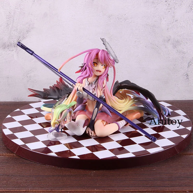 Аниме Нет игры нет жизни Zero Jibril Great War Ver. 1/7 Масштаб ПВХ фигурка Коллекционная модель игрушки