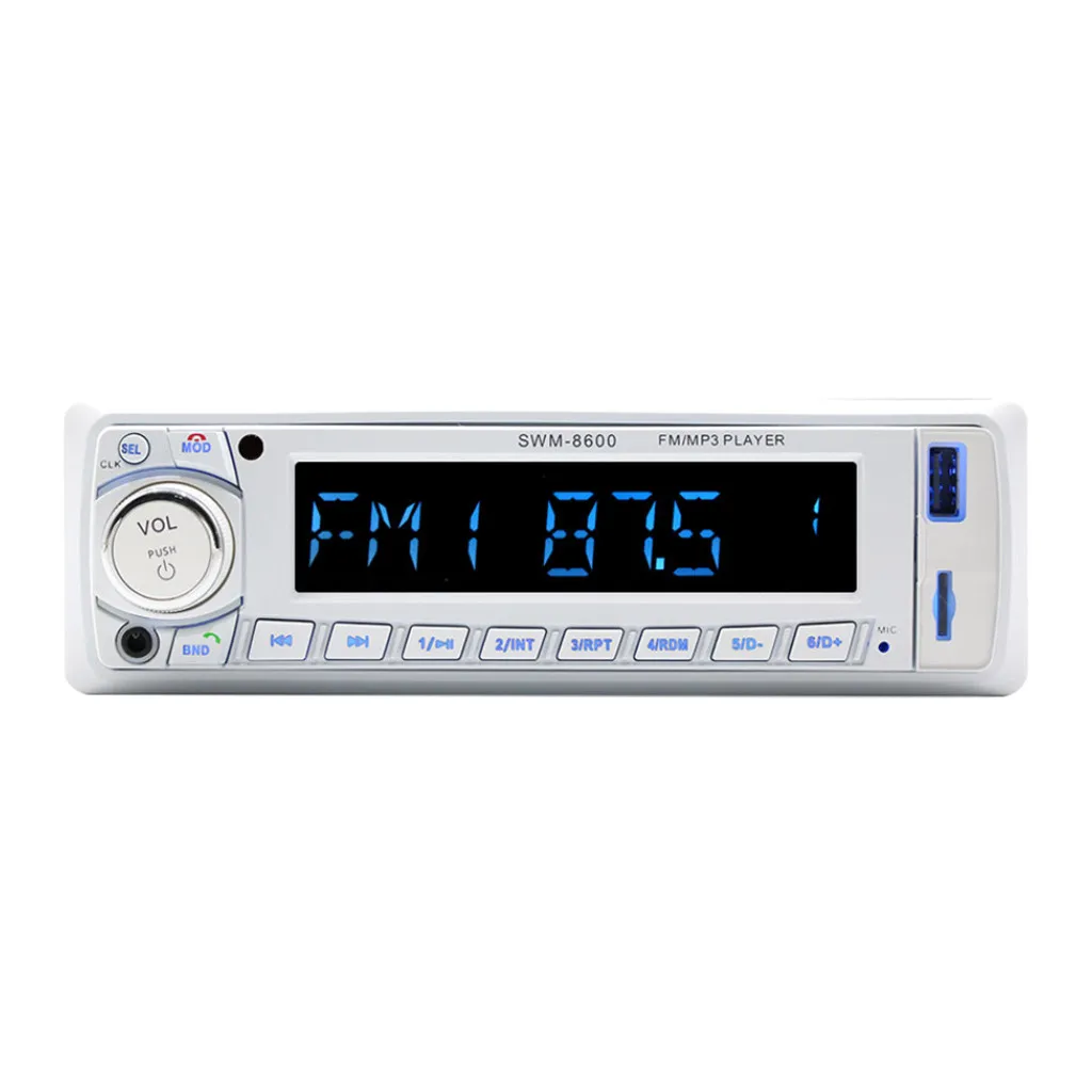 Автомобильный Mp3 плеер Mpa3 12 В цифровой усилитель с Bluetooth mp3 u диск радио без потерь