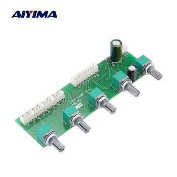 

AIYIMA 7.1 Low Pass Filter Volume Control Tone Preamplifier Board 8 Channel NE5532 Preamp Volume Control For 7.1 Home Theater