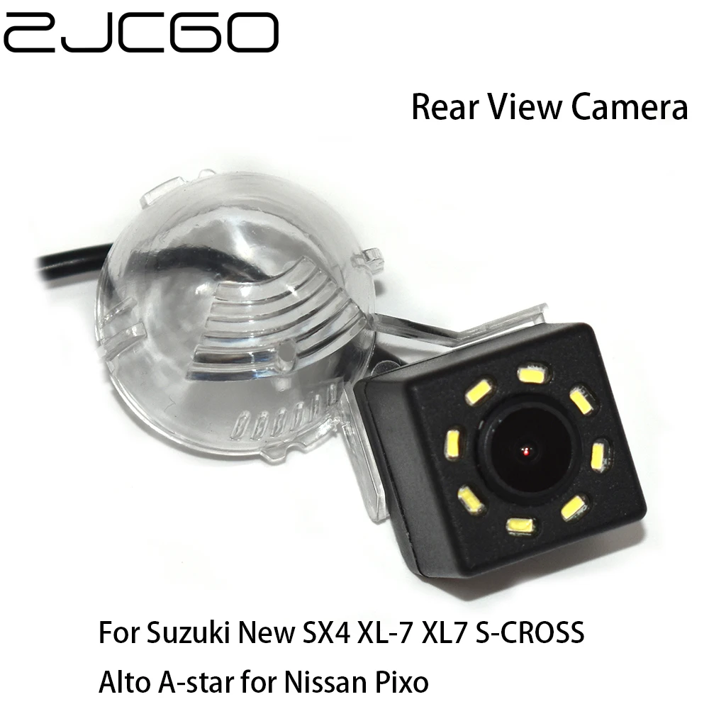 

ZJCGO Car Rear View Reverse Back Up Parking Waterproof Camera for Suzuki New SX4 XL-7 XL7 S-CROSS Alto A-star for Nissan Pixo