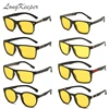 LongKeeper 2022 Night Vision Sunglasses Men Polarized Yellow Lens Drivers Goggle TR90 Frame Anti-Glare Women Driving Okulary ► Photo 1/6