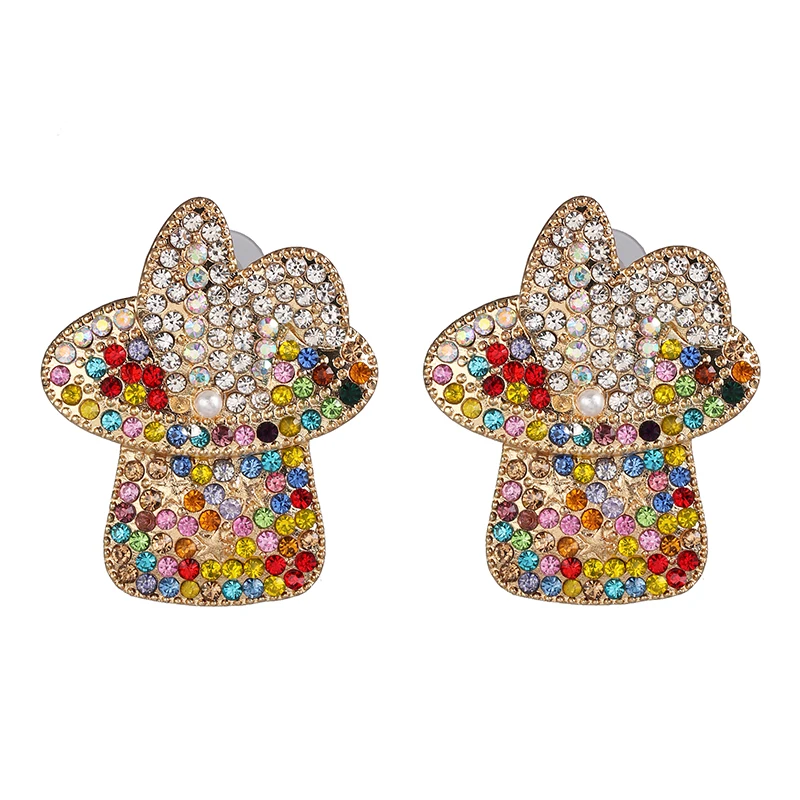 Новинка,, 30 дизайнов, модные вечерние серьги с кристаллами, свисающие разноцветные радужные ювелирные изделия для женщин, серьги - Окраска металла: 52629-MT