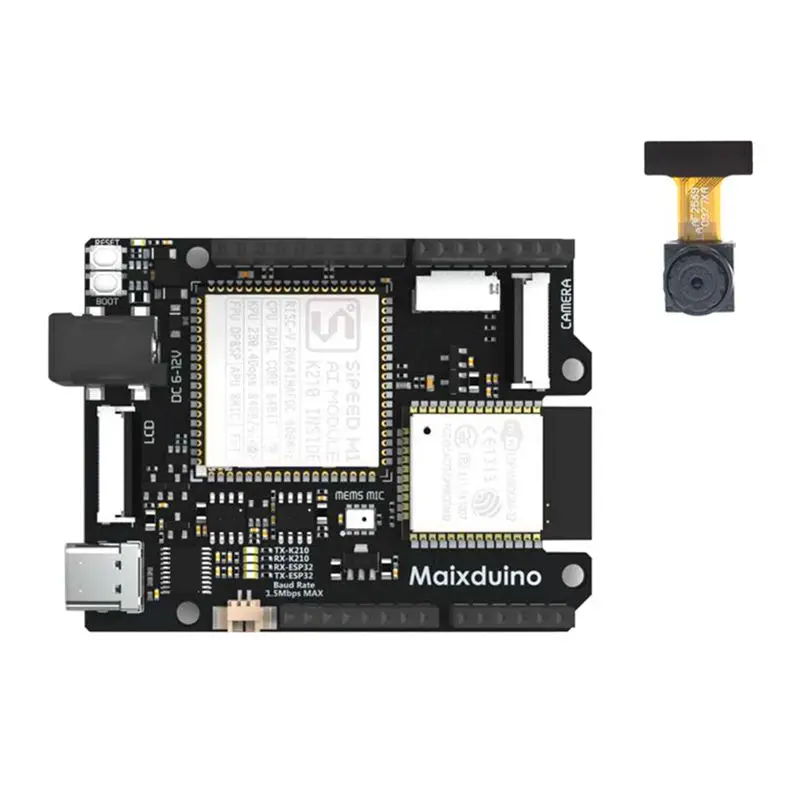 Maixino AI искусственный интеллект k210 Плата развития RISC-V + lOT ESP32 Sipeed | Электроника