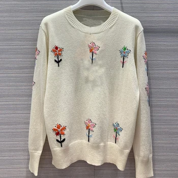 

Ladies Knitted Sweater Women Pullovers Knit Jumper Spring Autumn Basic Women Sweaters Pullover Soft Slim Fit Top Knitwear Female