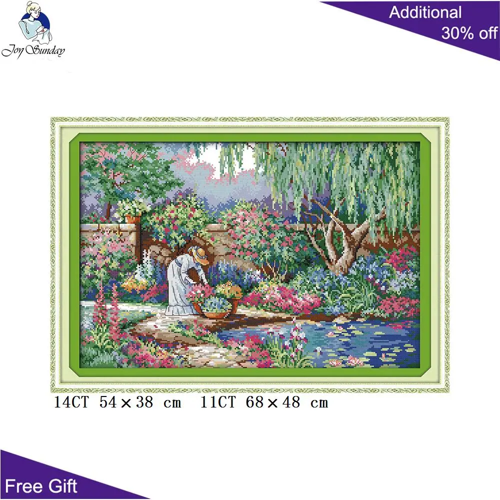 Garden of Joy Needlepoint Kit - Complete Needlepoint Kit