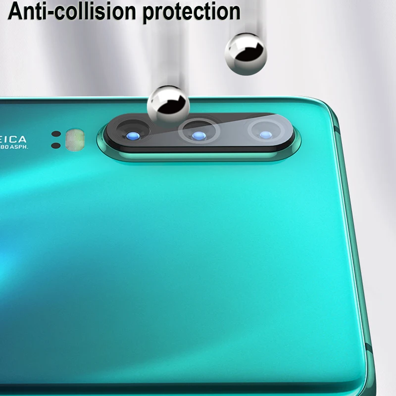 Для huawei P30 Pro защита для экрана камеры + задняя объектива Кольцо чехол P20 2 в 1 6D