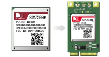 

SIMcom SIM7500E LTE Module cat1 MINIPCIE Interface, 100% brand new original,