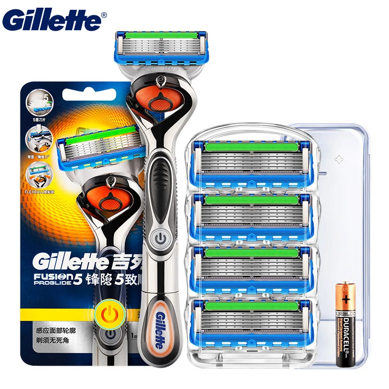 Onhandig Kameraad Monument Gillette Fusion Electric Flexball Proglide Razor Power Shaver Men Face  Beard Shaving Hair Removal Replacement Blades Cassettes - Razors -  AliExpress