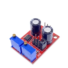 Ne555 frequência de pulso ajustável ciclo de trabalho módulos quadrados retangulares gerador sinal onda stepper driver do motor
