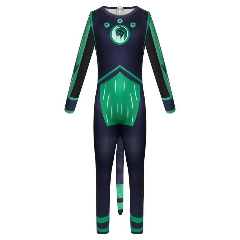 Cartoon Animals Anime Character Jumpsuit with Mask Tail Kids Halloween Cosplay Costumes Party Dress Up Outfit Clothes for Boys Cartoon Animals Anime Character Jumpsuit with Mask Tail Kids Halloween Cosplay Costumes Party Dress Up Outfit Clothes for Boys