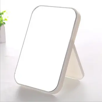 

Makeup Mirror Desktop Vanity Mirror Large Folding Portable Square Colorful Princes Makeup Mirrors Color Random 2020 DropShipping
