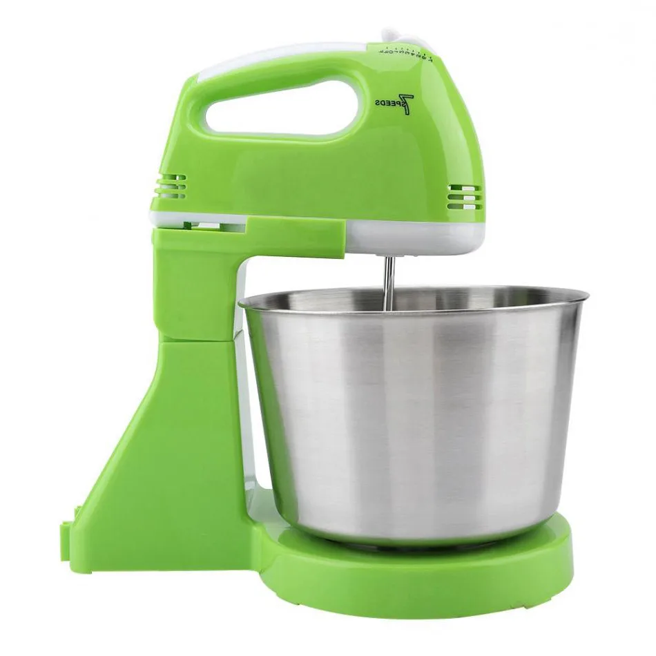 VOGVIGO Electric Food Stand Mixer 7Speed Tilt-Head Stainless Steel Bowl Dough Bread Cake Kitchen Egg Beater Cooking Tools
