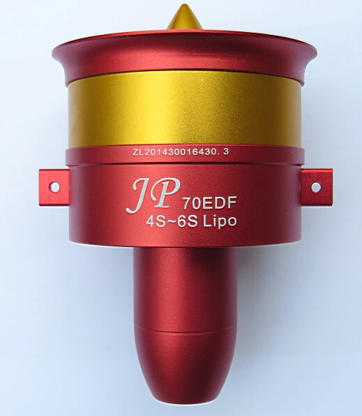 Aerops 70 мм воздуховод вентилятор EDF Jet 12 лопастей 4 s-6s Lipo двигатель электрический для RC модель самолета аксессуары части 3055 2250KV - Цвет: 3055 2250KV 4-6S CCW