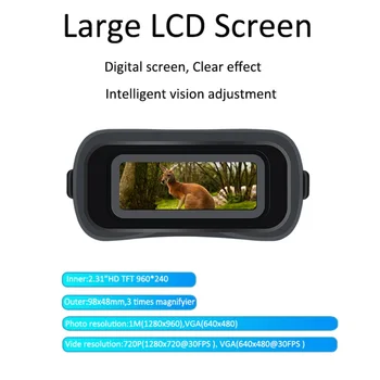 

Widescreen Digital Infrared Night Vision Binoculars Multifunctional HD Scope HD Photo Camera Night Vision Telescope