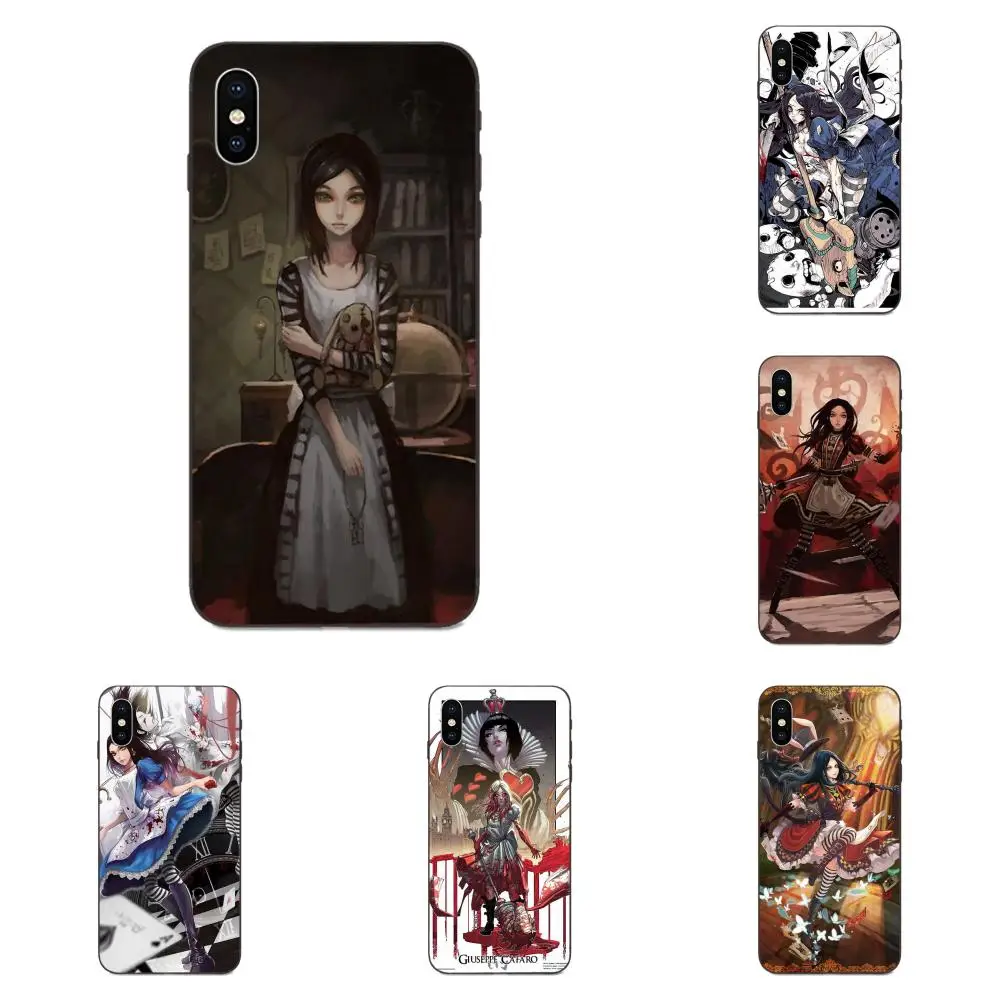 Alice Madness Returns для Apple iPhone 4 4s 5 5S SE 6 6S 7 8 Plus X XS Max XR Art в продаже Роскошный чехол