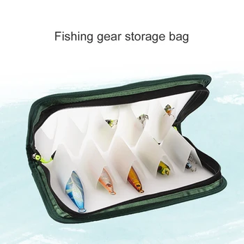 

Fishing Gear Box Fishing Bag Squid Box Large-capacity Bait Storage Box Large-size PE White Bait Zipper Bag Waterproof Hook Lure
