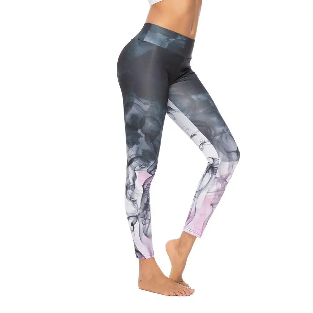Сексуальные Бесшовные Леггинсы штаны для йоги Леггинсы Спортивная Женская одежда для фитнеса, спорта тонкие эластичные леггинсы с высокой талией спортивные брюки для женщин