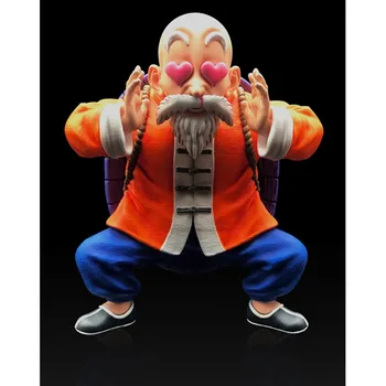 

17CM Dragon Ball Cartoon Doppelherz Master Roshi Oolong Shenron GK Statue Boyfriend Gift PVC Model Toy M3578