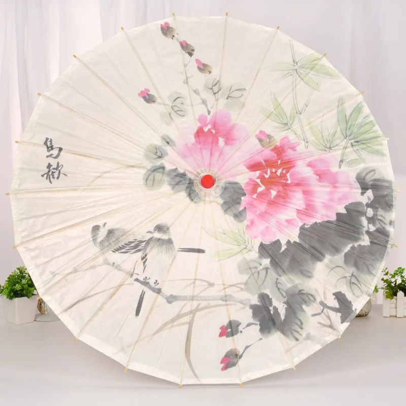 Китайский старинный масляный бумажный зонтик классический бамбуковый танец ремесло декоративный зонтик цветок зонты-трости масляной бумаги зонтик