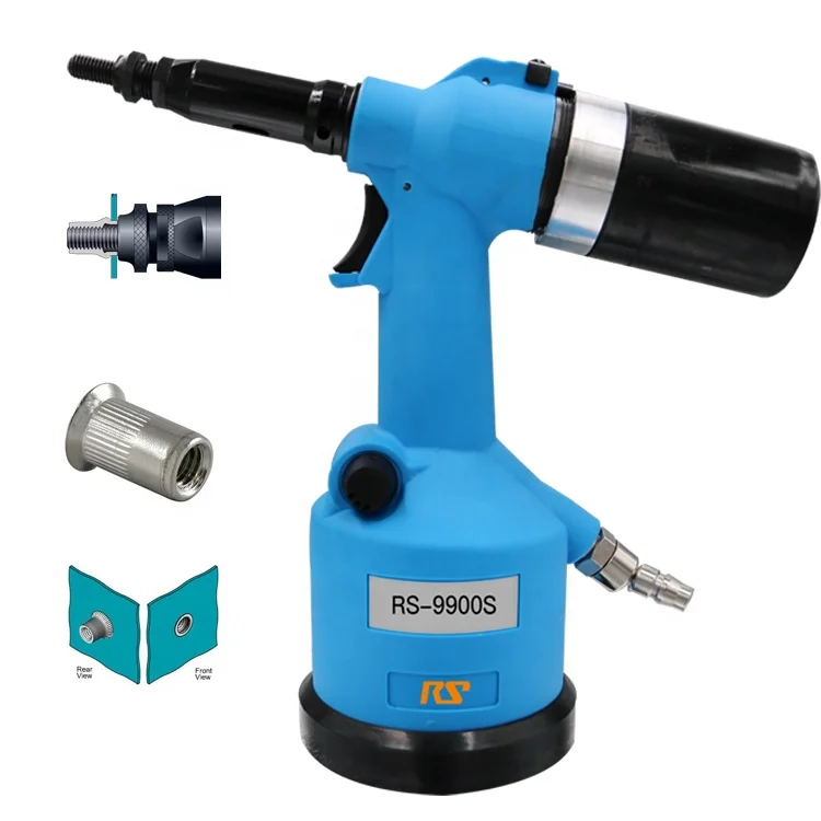 

Top Quality RS 9900S M3- M12 Automatic Pneumatic Riveting Nut Gun