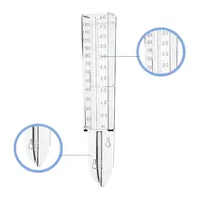 3 шт. дождевик с двойной шкалой 5 дюймов емкость садовый газон бытовой пластиковый дождевой воды измерительный прибор для сада газон двора