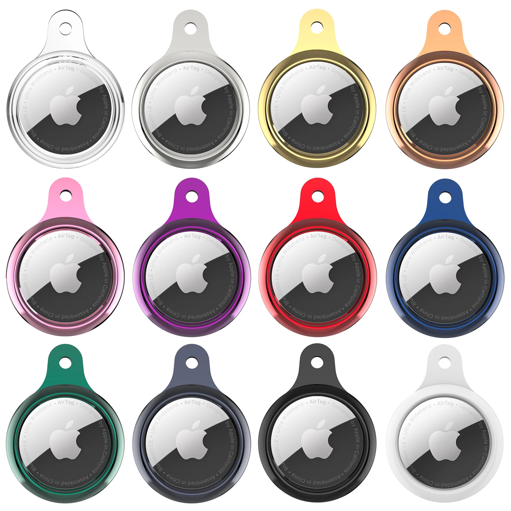 aliexpress.com - TPU Case for New Apple AirTags Anti-Scratch Lightweight Soft Protective Skin Cover Accessories