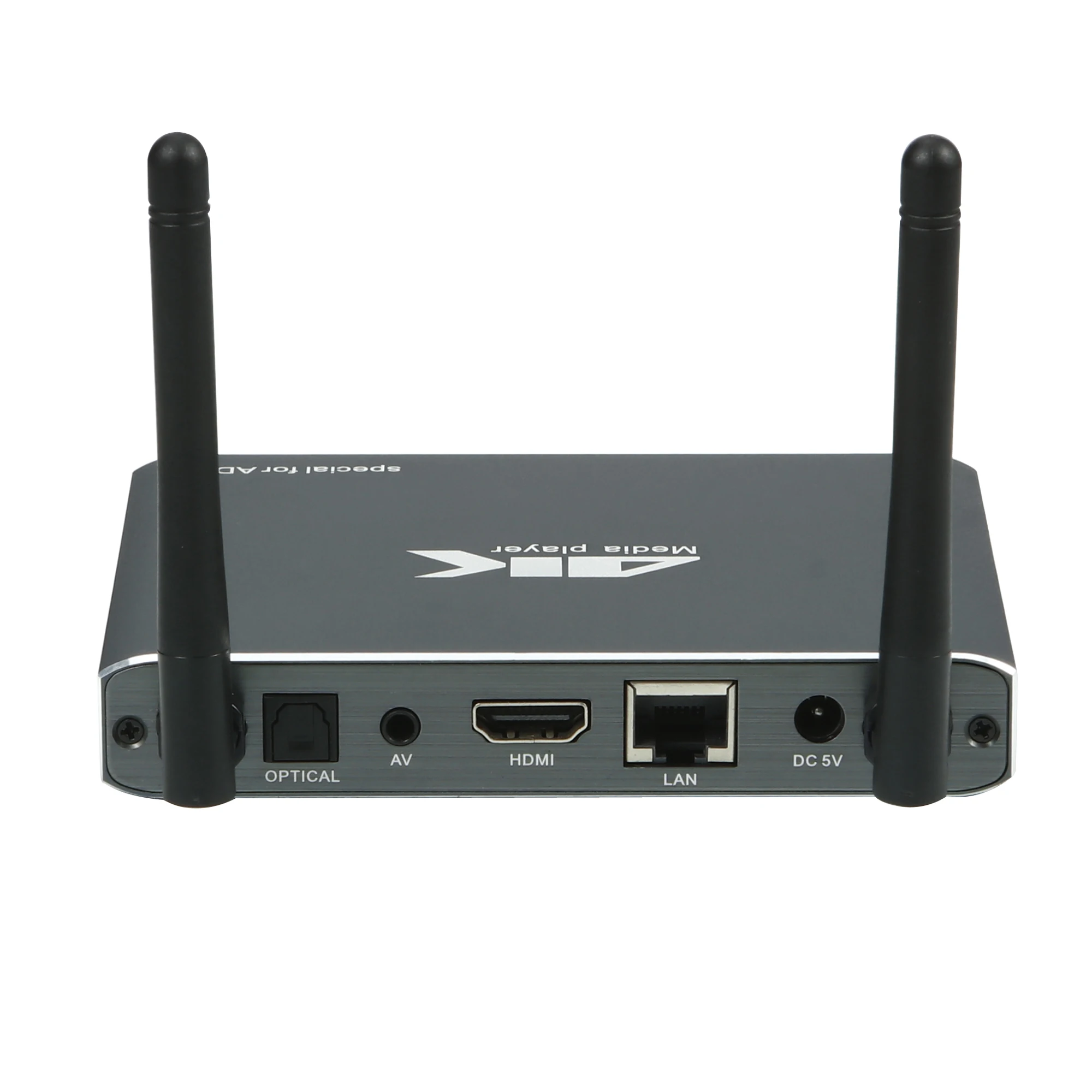 Wireless 4K Media Player Support 256GB TF Card 512GB USB Disk 14TB HDD Autoplay AD Video PPT Full HD MultiMedia Wifi Players