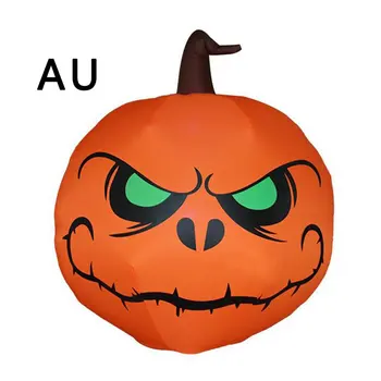 

Halloween Props Inflatable Model Exquisite Green Eye Pumpkin Shape Inflatable Model Funny Performance Props