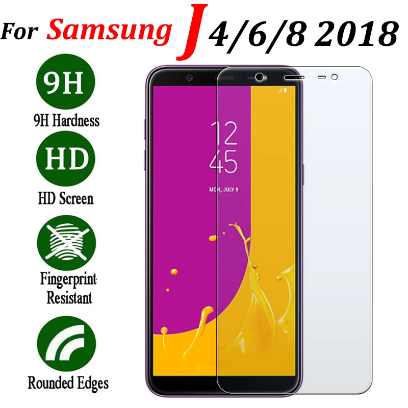 Закаленное стекло для samsung J3 J5 J7 2017 J2 prime Galaxy J4 J6 J8 plus Защитная пленка экрана на 2018 |