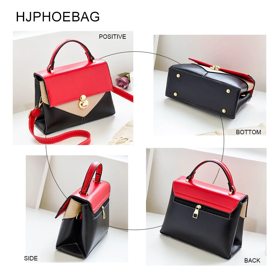 HJOHOEBAG, модная женская сумка, кожаные сумки, ПУ сумка на плечо, маленькие сумки через плечо с клапаном для женщин, сумки через плечо, bolsa YC258