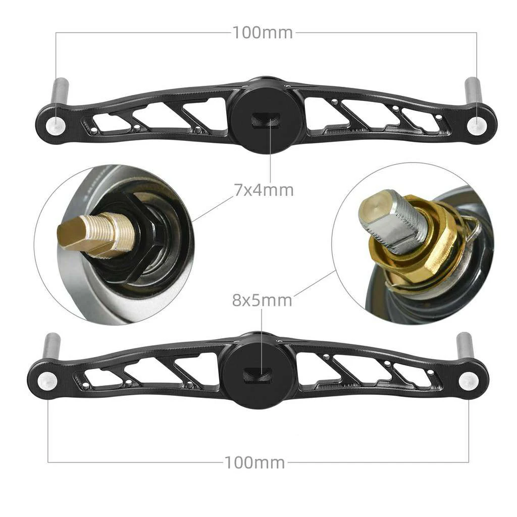GOMEXUS Power Handle Compatible for Abu Garcia Revo Zata